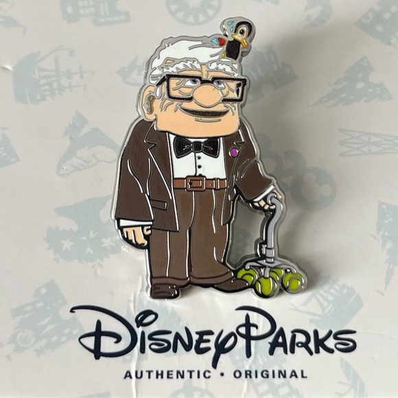 Disney Parks Carl Pin from Pixar’s UP movie - Picture 1 of 3